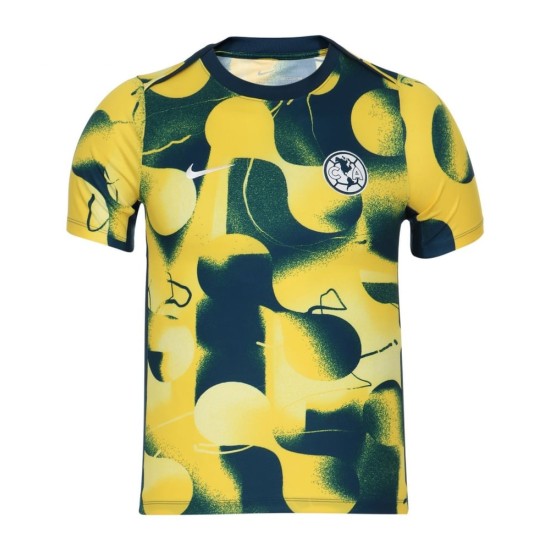 Women's Club América 2024/25 Third Prematch Shirt - Yellow Women's Club América 2024/25 Third Prematch Shirt - Yellow