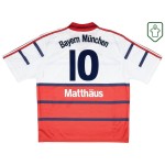 Men's Bayern Munich 1998/00 Away Retro Shirt Matthäus #10 Men's Bayern Munich 1998/00 Away Retro Shirt Matthäus #10