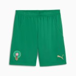 Women's Morocco 2025 Third Shorts - Green Women's Morocco 2025 Third Shorts - Green