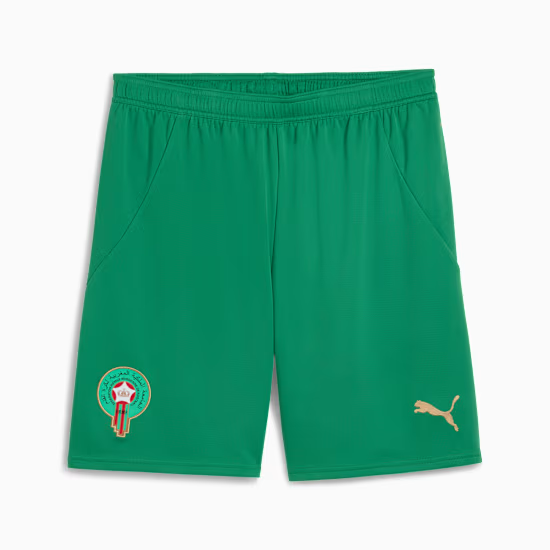 Men's Morocco 2025 Third Shorts - Green Men's Morocco 2025 Third Shorts - Green