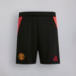 Women's Manchester United 2024/25 Home Shorts - Black Women's Manchester United 2024/25 Home Shorts - Black