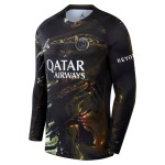 Men's PSG 2025/26 Jordan Night Edition Long Sleeve Shirt