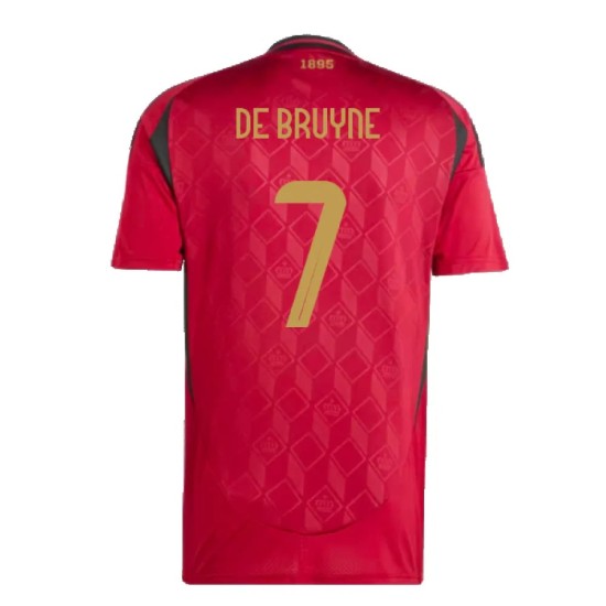 Kid's DE BRUYNE Belgium 2024/25 Home Shirt