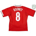 Men's Manchester United 2004/06 Home Retro Shirt Rooney #8 Men's Manchester United 2004/06 Home Retro Shirt Rooney #8
