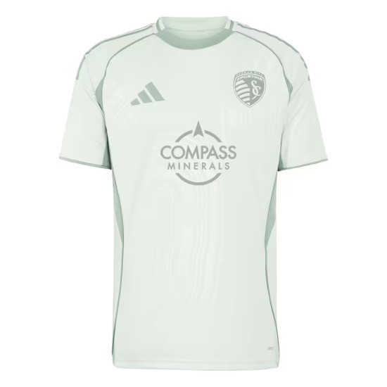 Men's Sporting Kansas City 2025 Third Pre Match Shirt - Green Men's Sporting Kansas City 2025 Third Pre Match Shirt - Green
