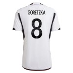 Leon Goretzka #8 Germany Home Jersey World Cup 2022 Leon Goretzka #8 Germany Home Jersey World Cup 2022
