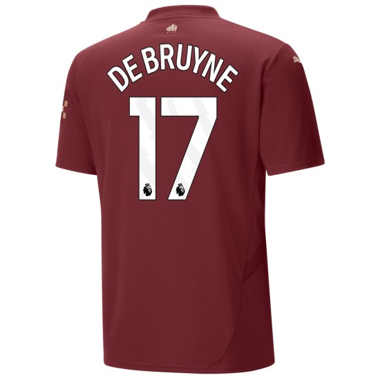 Kid's DE BRUYNE Manchester City 2024/25 Third Shirt Kid's DE BRUYNE Manchester City 2024/25 Third Shirt
