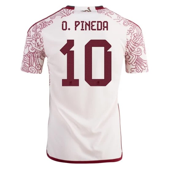 Orbelin Pineda #10 Mexico Away Jersey World Cup 2022
