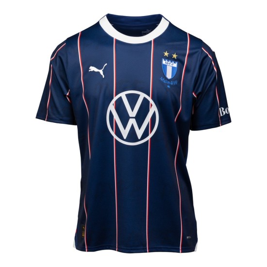 Men's Malmö FF 2024 Away Shirt - Navy Men's Malmö FF 2024 Away Shirt - Navy