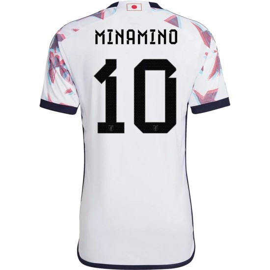 Takumi Minamino #10 Japan Away Jersey World Cup 2022 Takumi Minamino #10 Japan Away Jersey World Cup 2022