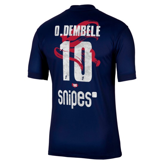 Men's PSG 2025/26 Home Lunar New Year Shirt O.Dembélé #10