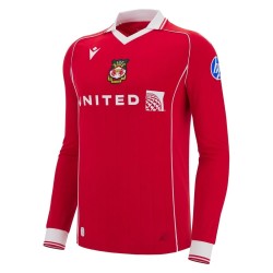 Women's Wrexham AFC 2025/26 Home Long Sleeve Shirt