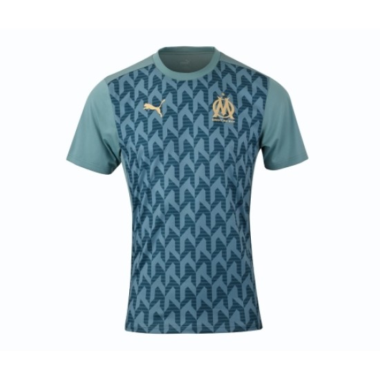 Men's OM 2024/25 Third Pre Match Shirt - Turquoise Blue Men's OM 2024/25 Third Pre Match Shirt - Turquoise Blue