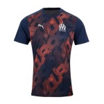 Men's OM 2024/25 Third Pre Match Shirt - Blue/Orange Men's OM 2024/25 Third Pre Match Shirt - Blue/Orange