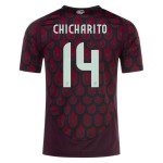 Javier Hernandez Chicharito #14 Mexico Home Jersey Copa America 2024 Javier Hernandez Chicharito #14 Mexico Home Jersey Copa America 2024