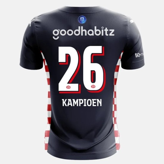 Women's CHAMPION #26 PSV 2025/26 Away Shirt Women's CHAMPION #26 PSV 2025/26 Away Shirt