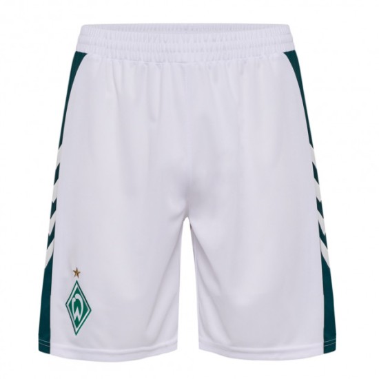 Men's Werder Bremen 2025/26 Home Shorts - White