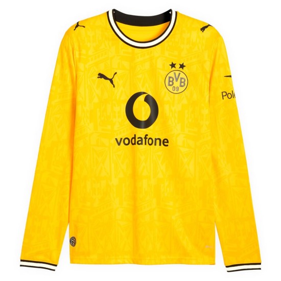 Kid's BVB Borussia Dortmund 2026/27 Home Long Sleeve Shirt