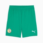 Women's Senegal 2025 Home Shorts - Green Women's Senegal 2025 Home Shorts - Green