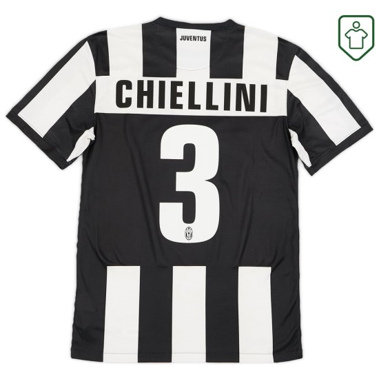 Men's Juventus 2012/13 Home Retro Shirt Chiellini #3 Men's Juventus 2012/13 Home Retro Shirt Chiellini #3
