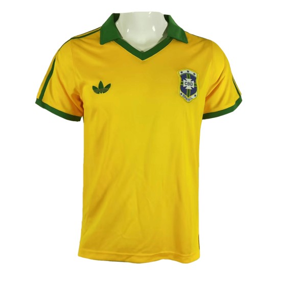 Retro Brazil Home Jersey 1977 Retro Brazil Home Jersey 1977