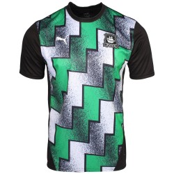 Men's Plymouth Argyle 2024/25 Third Pre Match Shirt - Green Men's Plymouth Argyle 2024/25 Third Pre Match Shirt - Green