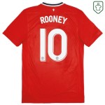 Men's Manchester United 2011/12 Home Retro Shirt Rooney #10 Men's Manchester United 2011/12 Home Retro Shirt Rooney #10