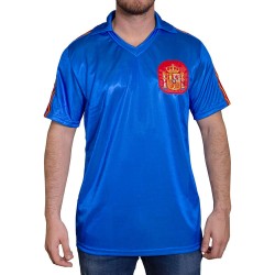 Men's Spain 1982 Retro World Shirt - Blue