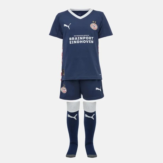 Kid's PSV 2025/26 Away Kit Kid's PSV 2025/26 Away Kit