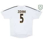 Men's Real Madrid 2004/05 Home Retro Shirt Zidane #5 Men's Real Madrid 2004/05 Home Retro Shirt Zidane #5