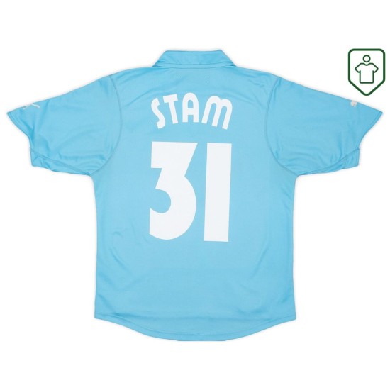 Men's Lazio 2002/03 Home Retro Shirt Stam #31 Men's Lazio 2002/03 Home Retro Shirt Stam #31