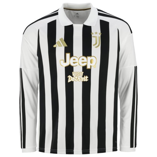 Men's Juventus 2026/27 Home Long Sleeve Shirt Men's Juventus 2026/27 Home Long Sleeve Shirt