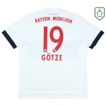 Men's Bayern Munich 2015/16 Away Retro Shirt Götze #19