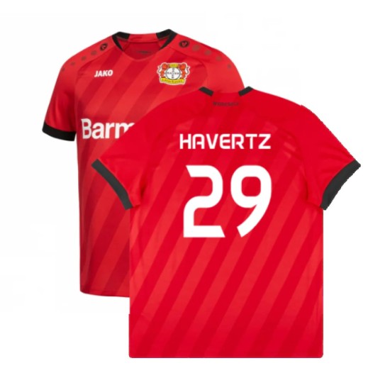 Kid's HAVERTZ Bayer 04 Leverkusen 2019/20 Home Shirt Kid's HAVERTZ Bayer 04 Leverkusen 2019/20 Home Shirt