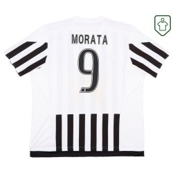 Men's Juventus 2015/16 Home Retro Shirt Morata #9
