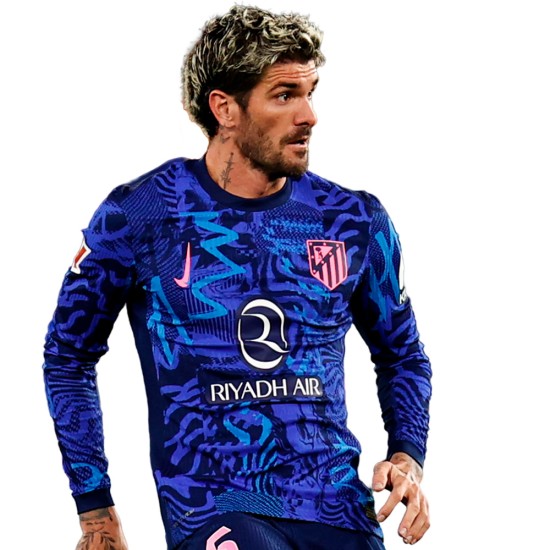 Men's Atletico Madrid 2024/25 Third Long Sleeve Shirt
