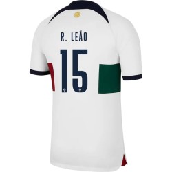 Rafael Leao #15 Portugal Away Jersey World Cup 2022