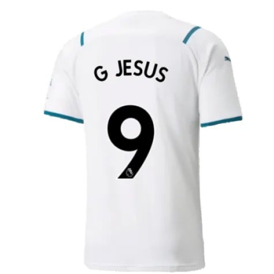 Men's G.JESUS Manchester City 2021/22 Away Shirt