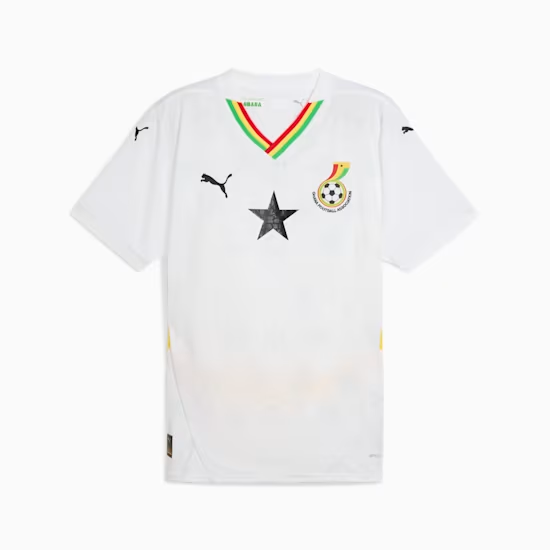 Kid's Ghana 2025 Home Shirt Kid's Ghana 2025 Home Shirt