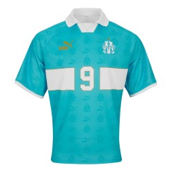 Men's OM Retro King Shirt #9  - Blue