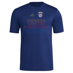 Women's San Diego FC 2025 Third Hook AEROREADY Shirt - Navy