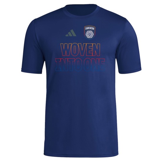 Men's San Diego FC 2025 Third Hook AEROREADY Shirt - Navy Men's San Diego FC 2025 Third Hook AEROREADY Shirt - Navy