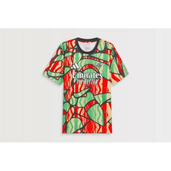 Men's Arsenal 2024/25 Third European Pre Match Shirt Men's Arsenal 2024/25 Third European Pre Match Shirt