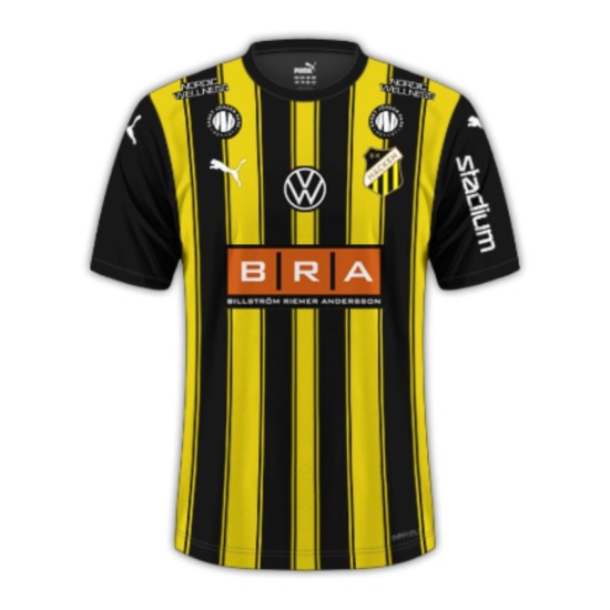 Men's BK Häcken 2024 Home Shirt Men's BK Häcken 2024 Home Shirt