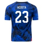 Kellyn Acosta #23 USMNT Away Jersey World Cup 2022