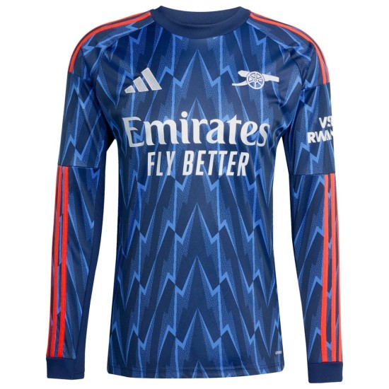 Men's Arsenal 2025/26 Away Long Sleeve Shirt