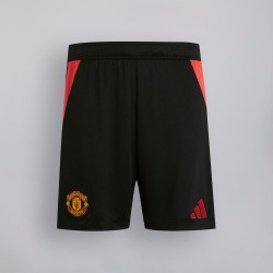 Men's Manchester United 2024/25 Home Shorts - Black