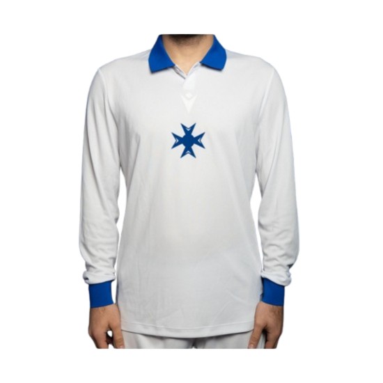 Men's AJ Auxerre 2025/26 120th Anniversary Heritage Long Sleeve Shirt Men's AJ Auxerre 2025/26 120th Anniversary Heritage Long Sleeve Shirt