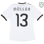 Men's Germany 2010/11 Home Retro Shirt Müller #13 Men's Germany 2010/11 Home Retro Shirt Müller #13