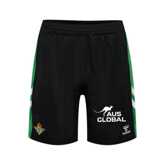 Women's Real Betis 2025/26 Home Shorts - Black